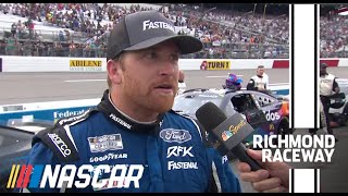 Chris Buescher: 'Really close' to victory at Richmond