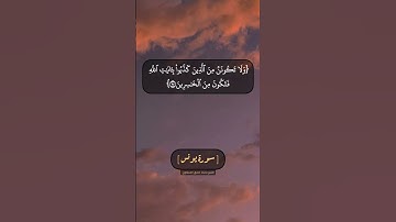 سورة يونس الآية ٩٤ الى ٩٦ بصوت الشيخ محمد صديق المنشاوي