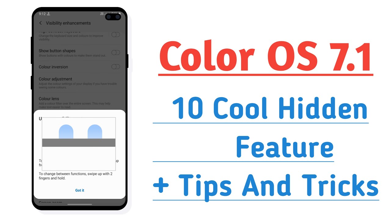 Color OS 7.1 , 10 Cool Hidden Feature Tips And Tricks - YouTube