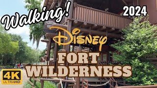 #4K DISNEY'S FORT WILDERNESS #WALKTHROUGH #new #travel #relaxing #best #hotel #popular #nature