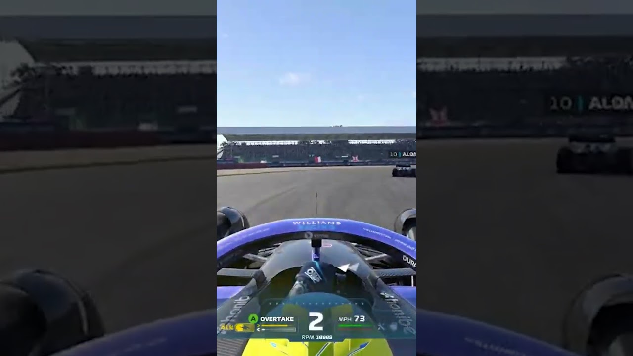 PASS AROUND THE OUTSIDE IN F1 22 DRIVER CAREER 