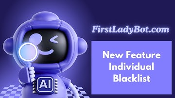 New Blacklist Feature in Vice President Bot | Block Any Player Easily from FirstLadyBot.com