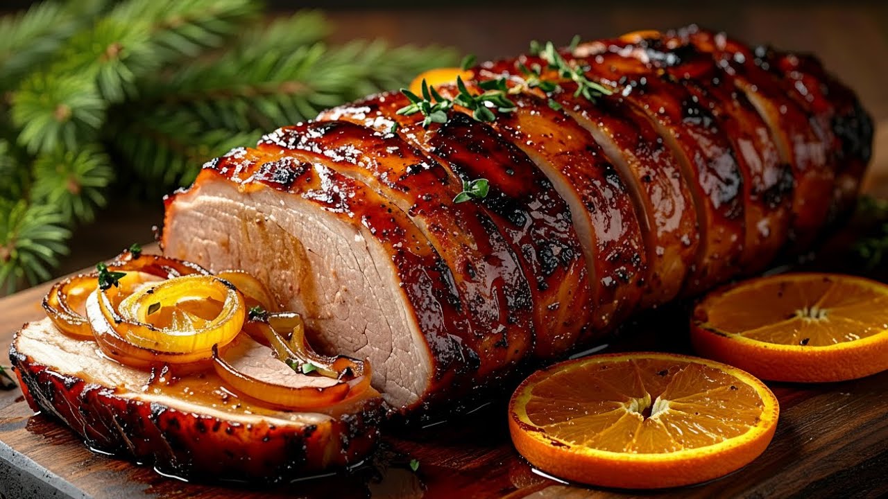 Свиная вырезка с картофелем на Рождество! 🎄🔥 Простые ингредиенты – невероятный результат!