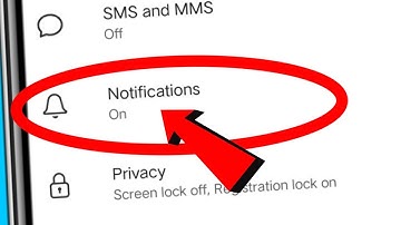 Signal private Messager app notification setting