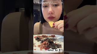 Makan Sahur Manjalita Ala Lucinta Luna 29 Maret 2023