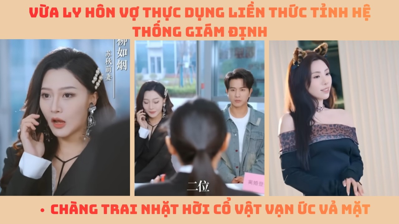 Vừa Ly Hôn Vợ Thực Dụng Liền Thức Tỉnh Hệ Thống Giám Định: Chàng Trai Nhặt Hời Cổ Vật Vạn Ức Vả Mặt