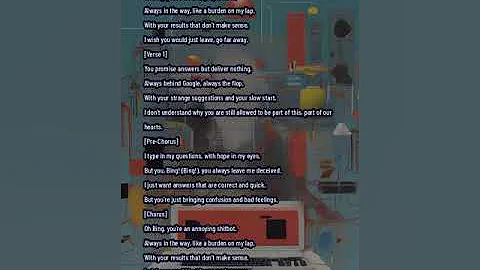 Oh Bing, you're an annoying shitbot (Suno)