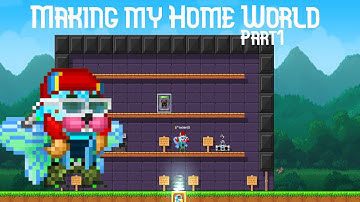 Building My Main World (Pixel Worlds) (Epi 1)