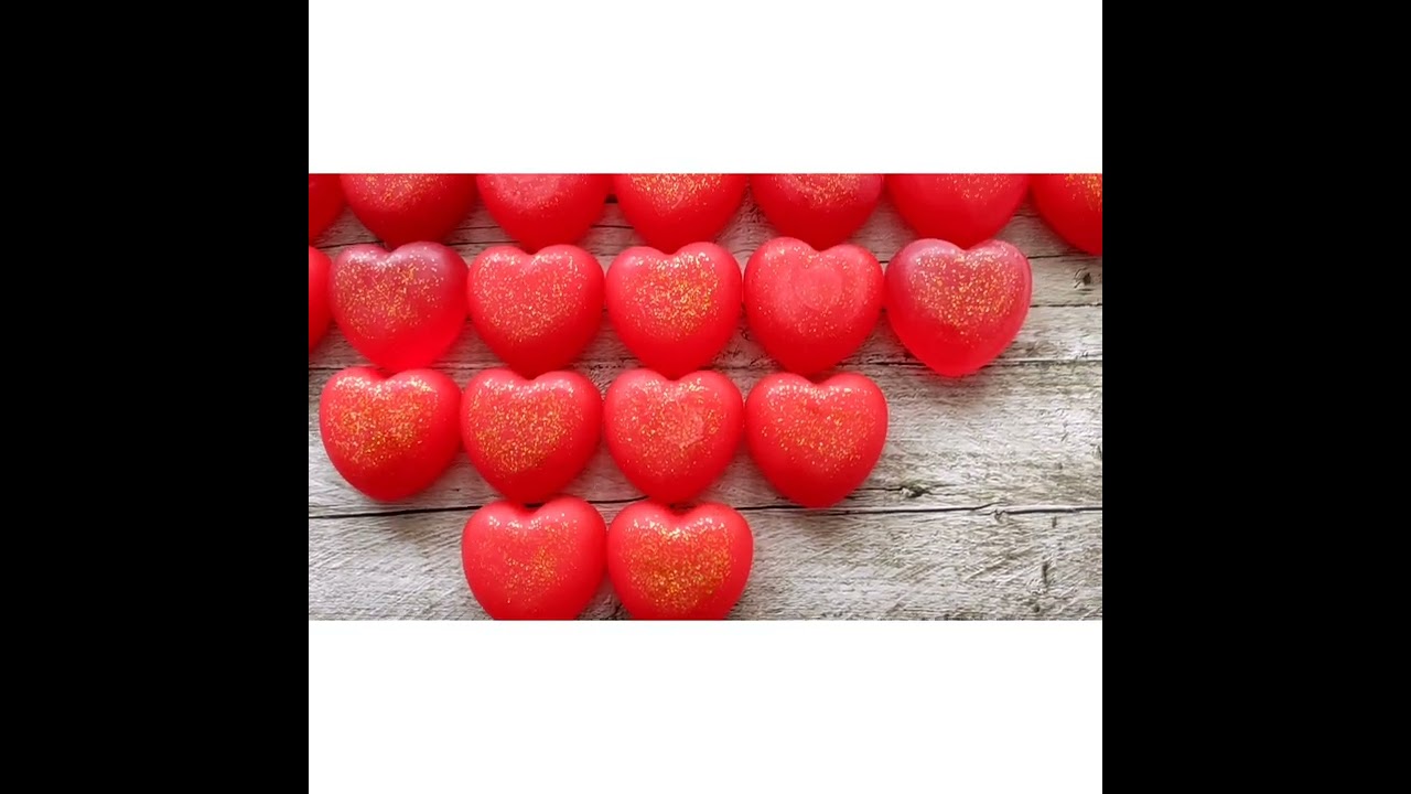 мыло ручной работы сердце