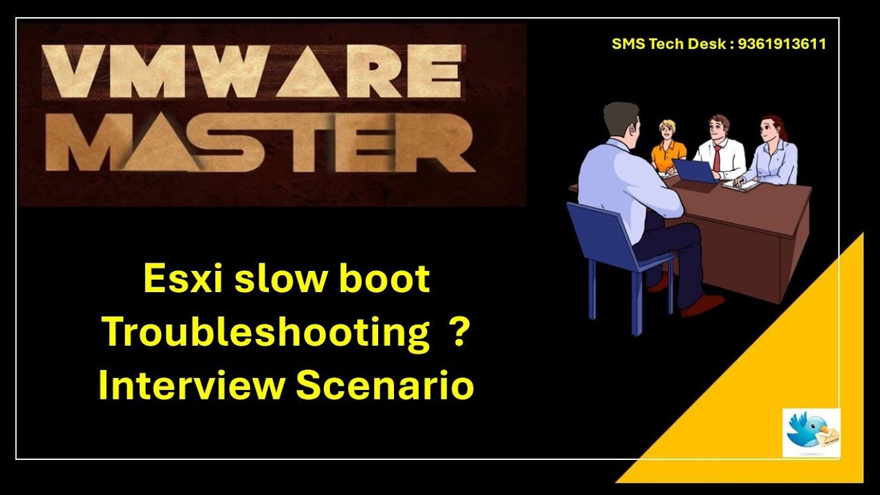 esxi troubleshooting | Troubleshooting Esxi slow boot Issue - Tamil