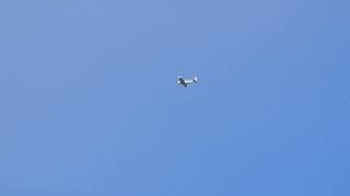 A good sounding Beech F33A Bonanza cruising near distant at 5000 ft!