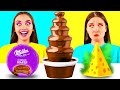 تحدي فوندو الشوكولاتة | لحظات مضحكة