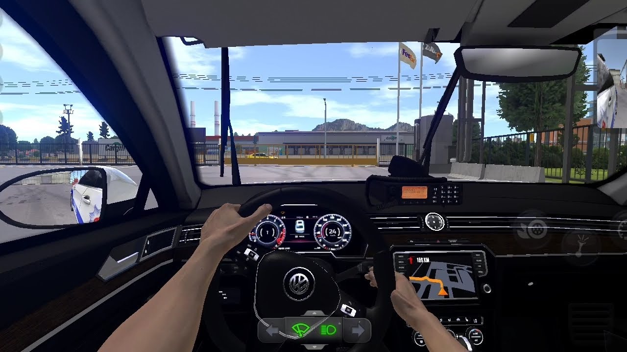 VOLKSWAGEN PASSAT HIGHLINE DLCMOD TRUCK SIMULATOR ULTIMATE GAMEPLAY