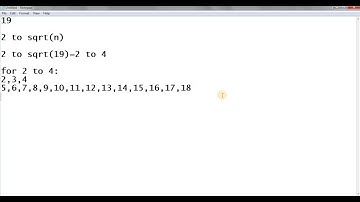 Optimization on bruteforce method to generate all prime numbers