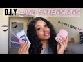 DIY LASH EXTENSIONS AT HOME *Beginner Friendly* | Allana Simone