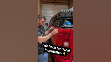 Have you ever done the wet application method? A soapy water spray lets you move the decal.