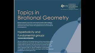 Birational Geometry and Orbifold Pairs : Arithmetic and hyperbolic... (Lecture 2)  by Frederic Campa