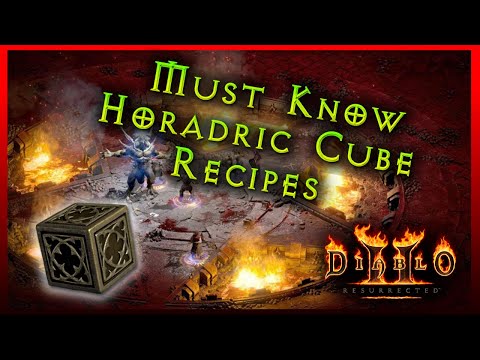 Diablo 2 Resurrected - Horadric Cube Recipes Guide, Which are good and which SUCK!!!