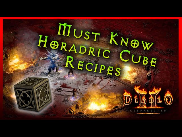 Diablo 2 Resurrected Horadric Cube