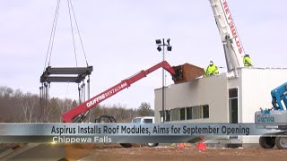 New Aspirus Hospital in Chippewa Falls hits major construction milestone