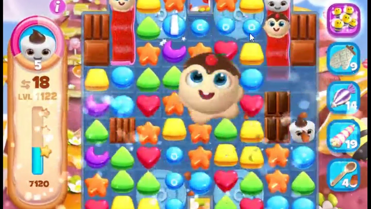 Cookie Jam Blast Level 1122 NO BOOSTERS 🍪 SKILLGAMING ️ YouTube