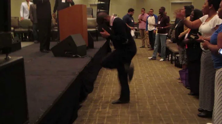 Praise Break: Erick cuts his step - 2013 IPYPU Empowerment Conference