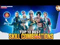 Top 10 best character combinations for cs rank  cs rank best character skill combination