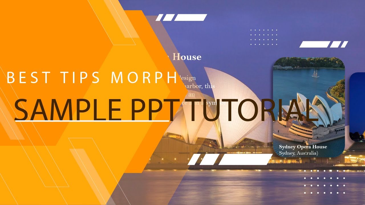 Sample Powerpoint tutorial #design #tutorial - YouTube