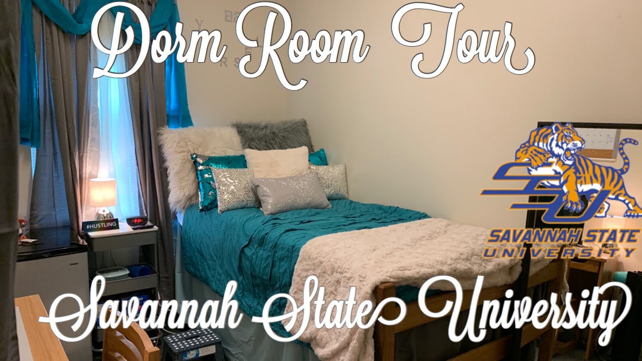 COLLEGE FRESHMAN DORM TOUR 2019 || Savannah State University - YouTube