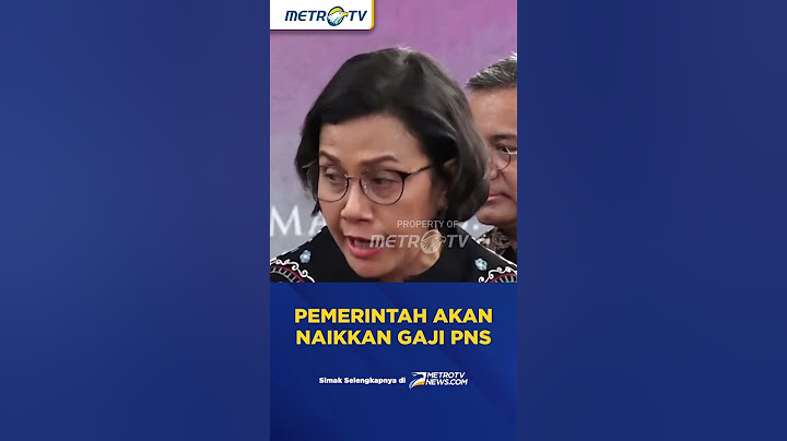 Kenaikan Gaji PNS Masuk Dalam RAPBN Tahun 2024 #shorts