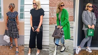 Vintage Clothing For Women Over 50 | Business Winter Outfits Style 2024 | shein winter outfits
