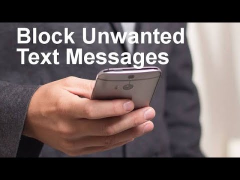 Block Unwanted SMS | How to Block Unwanted Messages - YouTube