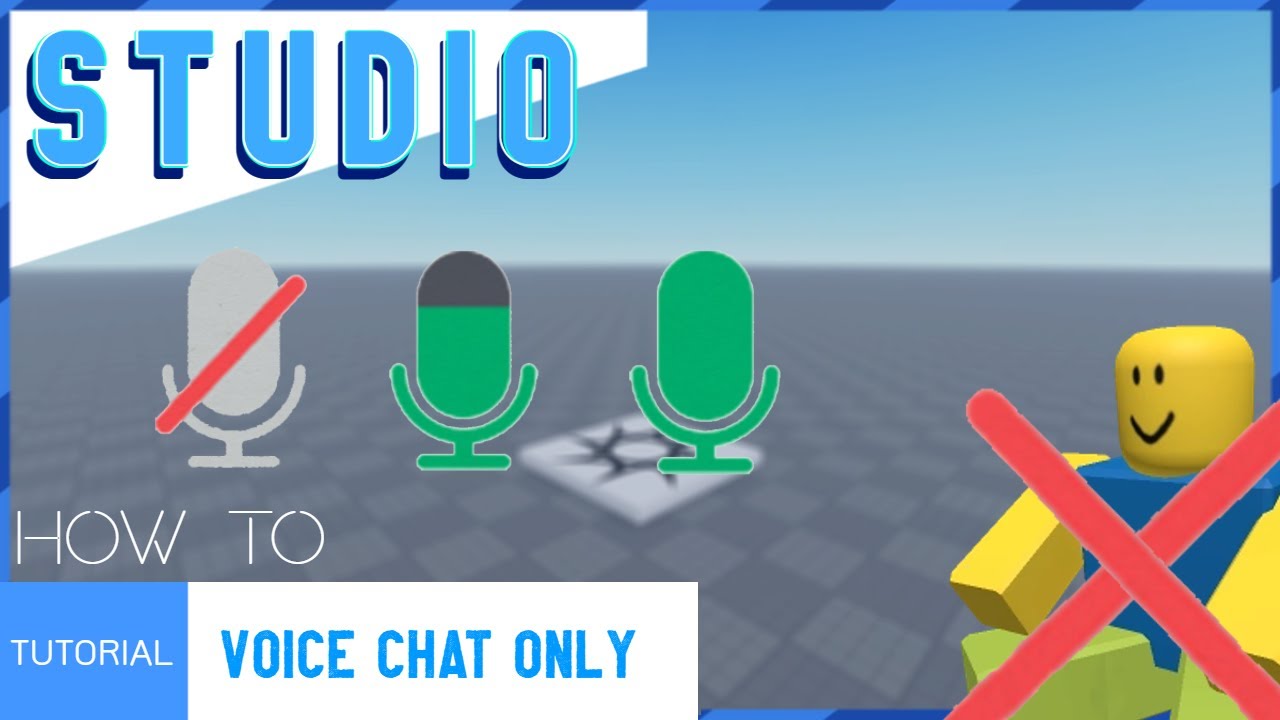 How to Add VOICE CHAT in Roblox Studio  How to Add VOICE CHAT to your ROBLOX  GAME 