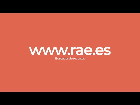 Así se accede a los recursos de la RAE en la nueva www.rae.es