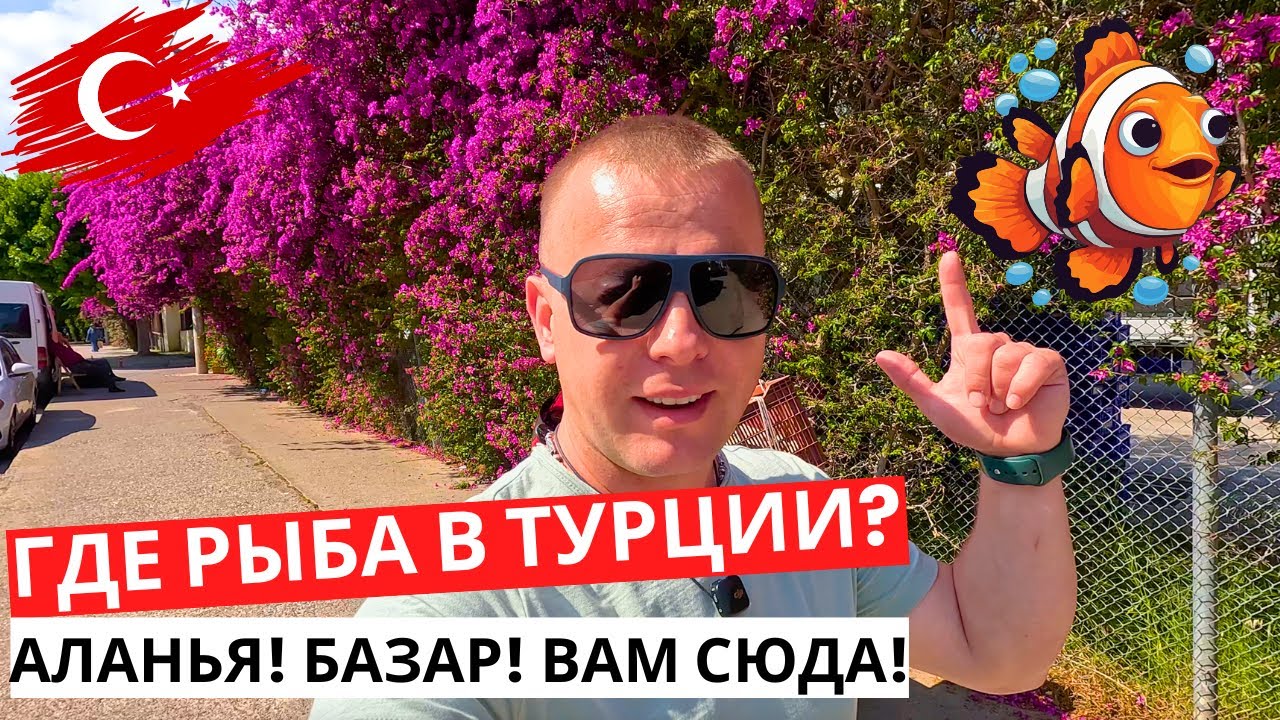 ЧТО за РЫБНЫЙ базар в Аланье! ТУРЕЦКАЯ ЖИЗНЬ сегодня!