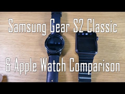 SmartWatch ShowDown! Galaxy Gear S2 Classic vs Apple Watch