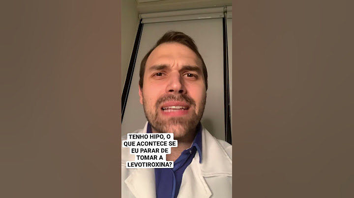 O que acontece se eu parar de usar hormônio da tireoide?