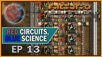 Red Circuits & Blue Science | FACTORIO SPACEAGE - Ep 13 #factorio #factorioletsplay #spaceage