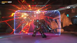 Dva nuke on Rein shield Highlight