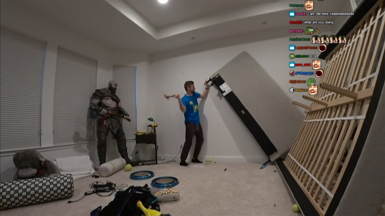 Sodapoppin Moving His New Setup w/ Greekgodx, Nmplol, and Malena (Full Vod) Part 1