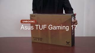 The beast has arrived! Unboxing the mighty Asus TUF Gaming F17