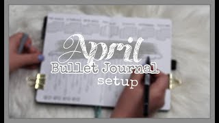 RAINY BULLET JOURNAL SETUP | April 2020 | Dejana Pasic