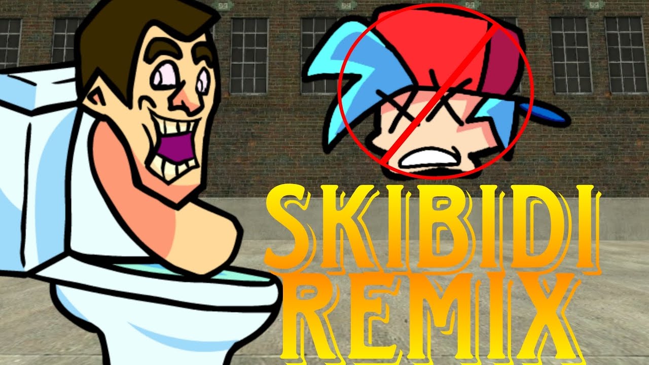 skibidi remix only skibidi toilet vocal fnf skibidi invasion - YouTube