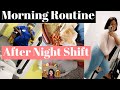 |MORNING ROUTINE AFTER NIGHT SHIFT | UK 🇬🇧 CAREHOME NURSE SHARES|