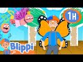 Blippi&#39;s Butterfly Princess Song | BLIPPI | Educational Songs For Kids