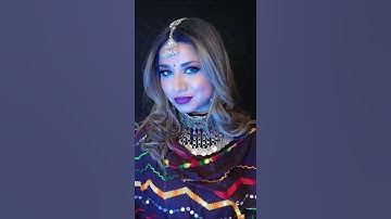 Navratri Makeup Transformation 2021 #shorts #navratrimakeup #navratrispecial #transformation