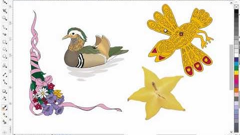 CorelDRAW - Sampling Colors