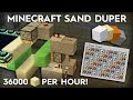 Minecraft Sand Duper - 36,000 Items/Hour - Duplicate any Gravity Block - 1.16/1.15