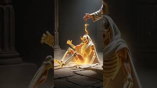 ​The Power of Resurrection - Jesus Christ Rising in Glory (AI Animation) ✨⚡#Shorts