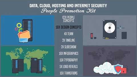AE Video Display Template - Data, Cloud, Hosting and Internet Security-Peop - MinutesPro